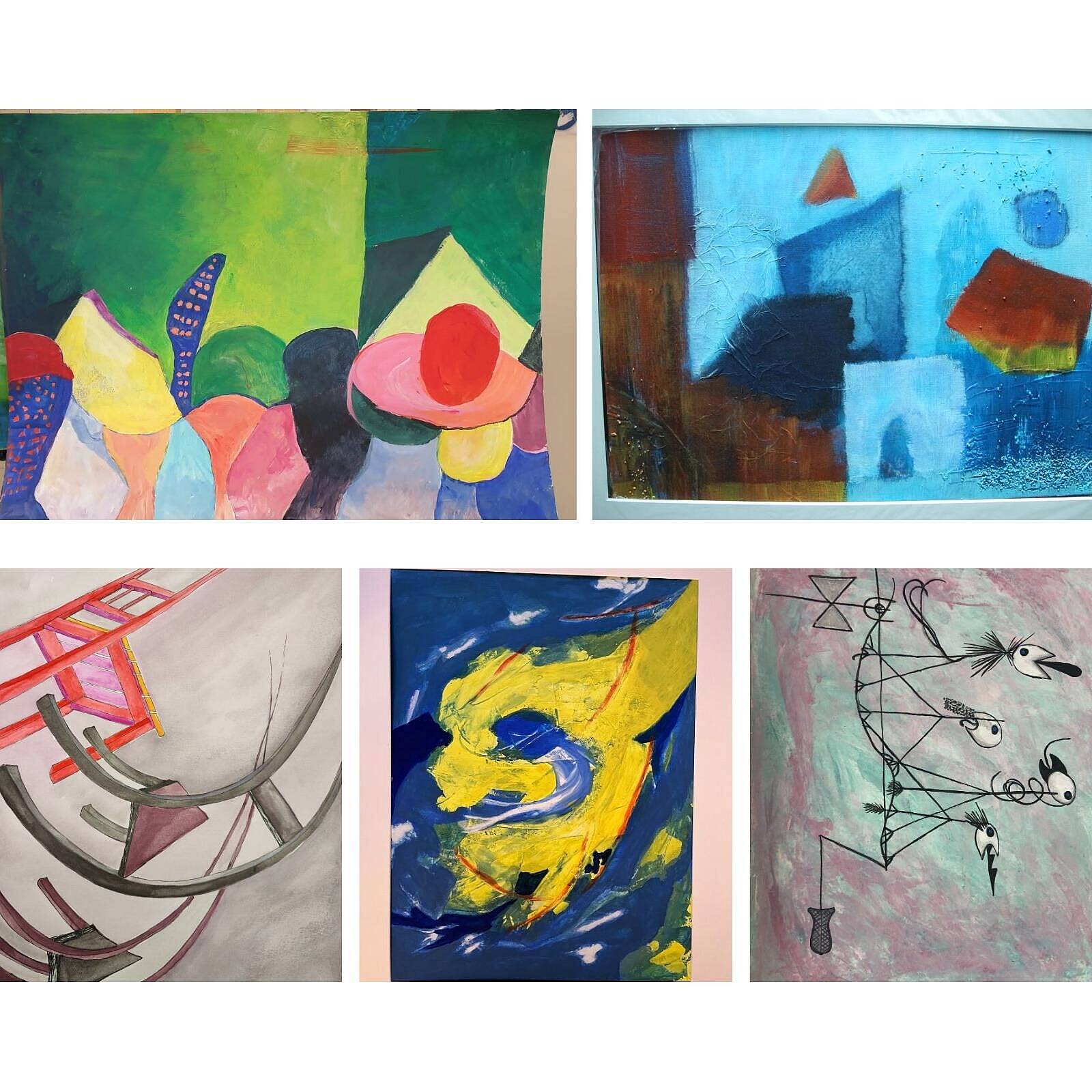 Öffnet die Seite 'Semesterstart-Auftaktveranstaltung - Vernissage "Impulse & Interpretationen – Kunst in Acryl und Collage"'