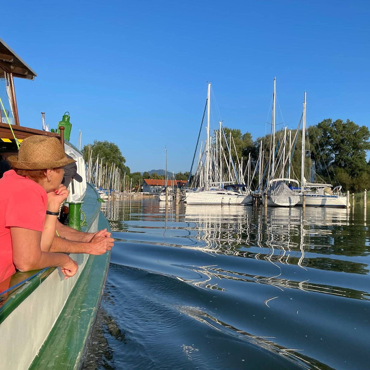Öffnet die Seite 'Erlebnisbootsfahrt an das Delta der Tiroler Achen'